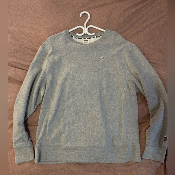 VS PINK collegiate collection, crewneck sweater size large - Picture 1 of 3